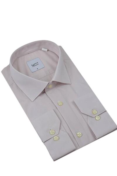 KAMER Чоловіча класична сорочка з довгими рукавами 3400 BGL-ST04400