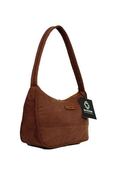 BRAXELL Baguette Bag-Brown
