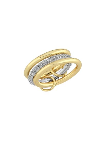 Finery by Nerrs Ring Multi Ring Two Color 3 Pcs (Compatible Size S-M) Unnumbered