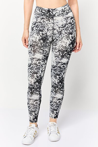 Reebok بنطال رياضي مناسب للخارج للنساء، أسود