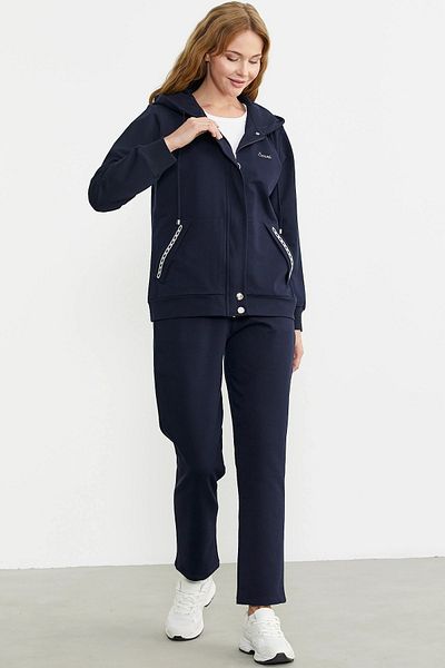 Sementa 24K2207-76382 SET DE PANTALONI DE ANTRENAMENT CU CAPUCĂ ÎNCHIS CU FERMOAR