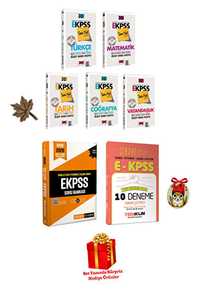 Pegem Akademi Yayıncılık 2026 EKPSS Tüm Dersler Ders Notları Soru Bankası ve ...
