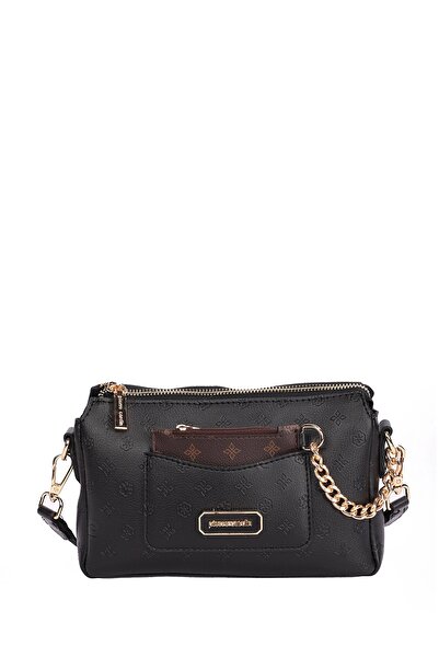 Pierre Cardin حقيبة كروس نسائية سوداء