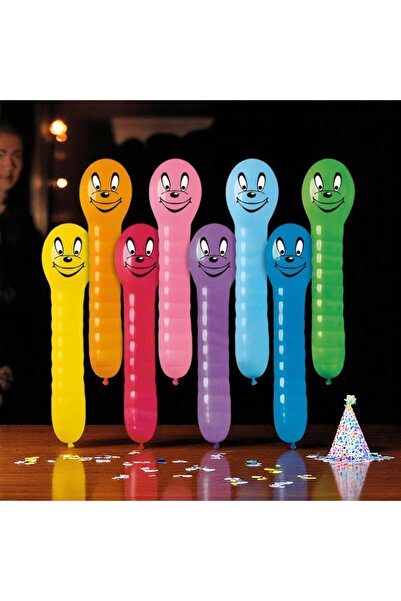 Kuzey 50 قطعة VIP بالون كاتربيلر ملون عالي الجودة مطبوع 1 متر بالون كاتربيلر ...