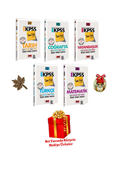 Yargı Yayınları 2026 E-KPSS Tüm Dersler Hem Konu Hem Soru ve Özet Ders Notlar...