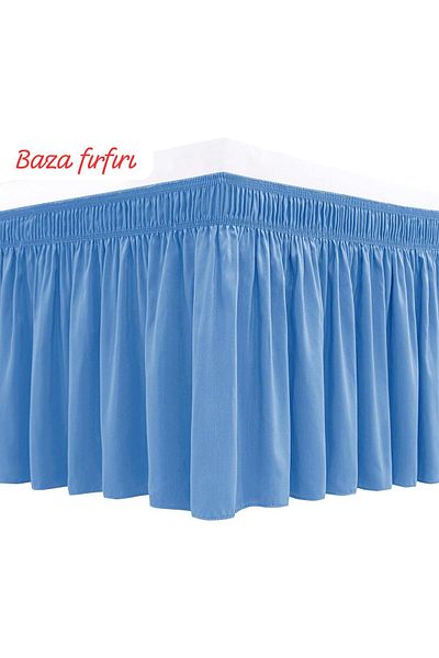 Makrome Pedestal Ruffle Pedestal Skirt Complete Elastic > Single / Double Elastic Adjustable Pedestal Ruffle