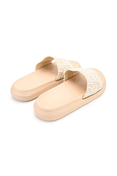 Tmall Women's Slippers, Made Of Eco-leather, Sa51, Beige