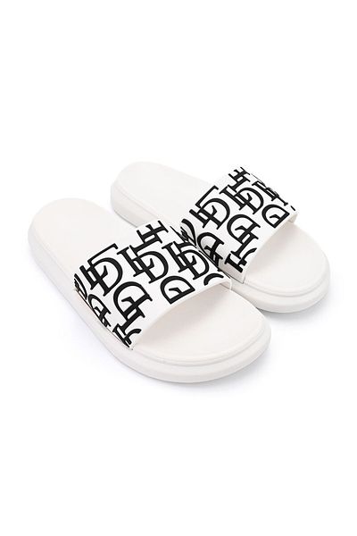 Tmall Women's Slippers, Made Of Eco-leather, Sa51, White