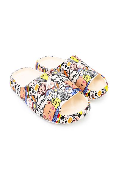Tmall Women's Slippers, Foam, Sa52, Multicolor