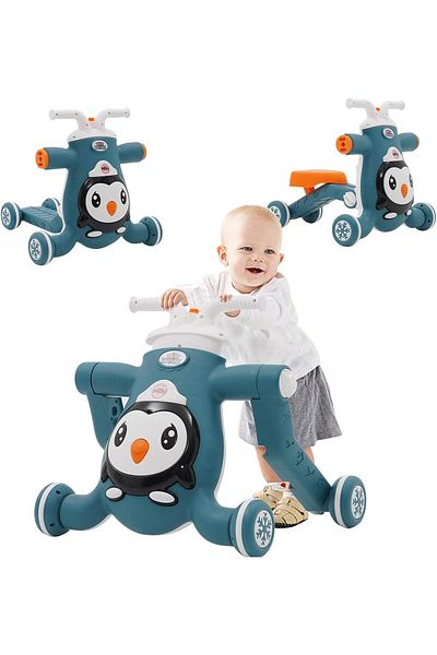 Generic 3-in-1 Educational Walker for Boys, Girls, and Toddlers