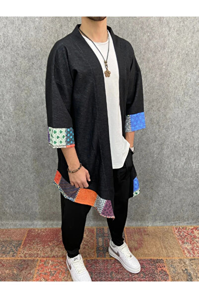 FıttingRoom Oversize Patterned Bohemian Poncho