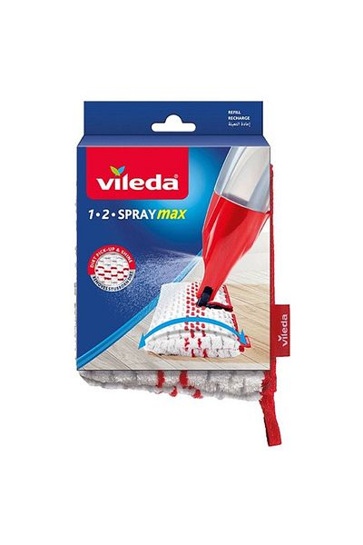 Vileda Promist Max 1.2 Refillable Spray Mop Red/White