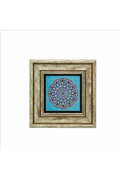 Sadrazam Moscheea din vineri chineză (Persia) pictură pe piatră naturală imprimată (20 X 20 KD-53)
