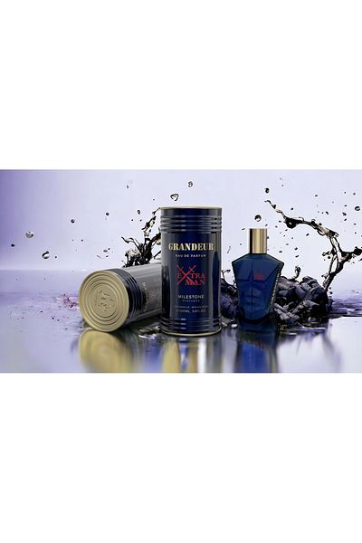 Milestone Grandeur Extra Eau de Parfum, 100 ml, Men, Fruity & Floral Notes