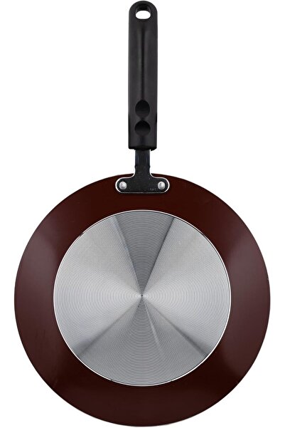 ALSAIF Vetro 2 Layers Crepe Pan, 3 mm x 24 cm Size, Black