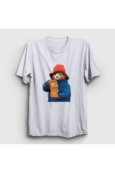 Presmono Μπλουζάκι Unisex White Line And Toast Paddington 537993 ττ