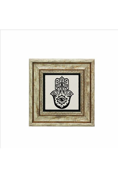 Sadrazam Pictură din piatră naturală imprimată manual Fatima (20 X 20 KD-4)