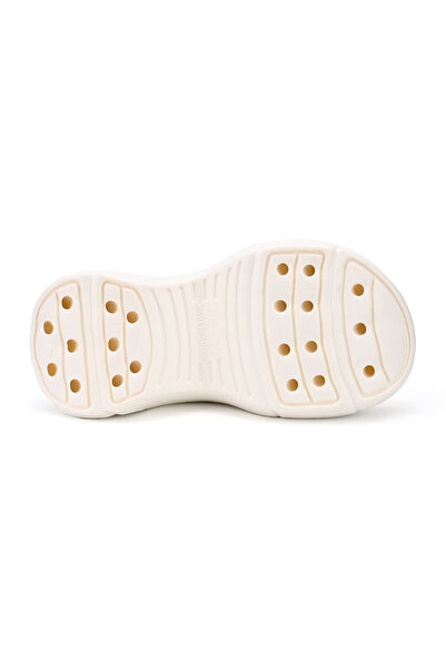 Tmall Women's Casual Slippers, Foam, Lightweight, Sa44, White