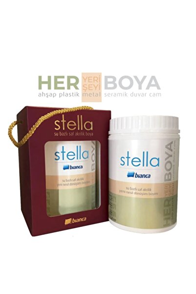 Bianca Stella Boya Yeni Nesil Yaşam Boyası Dolap-fayans-cam-plastik-ahşap