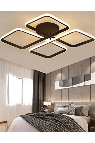 MİNEL DEKOR LED LIGHTING Minel dekor kare led aydınlatma siyah