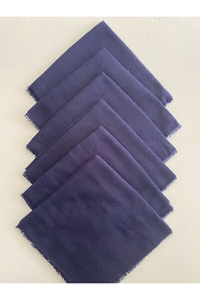 Fureya 6 قطع من قماش القطن ذو اللون الصلب