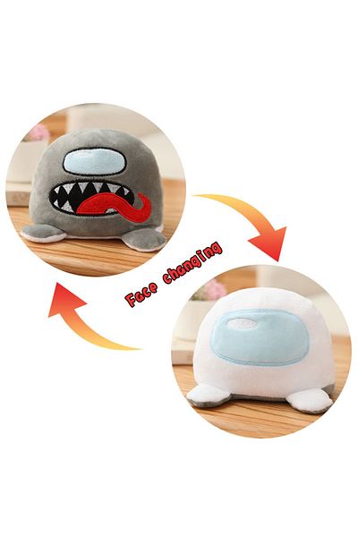 Choice 14cm--d 14cm Among Our Middle Plush Reversible Flip Us Plush Toy Kawaii Game Plush Middle Anime Plus