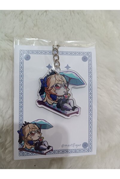 mertfigur Genshin Anime Acrylic Keychain