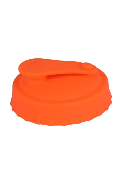 Choice 2.1inch Orange Reusable Can Soda Lids Beverage Pop-top Protective Covers Food Grade Silicone Storag