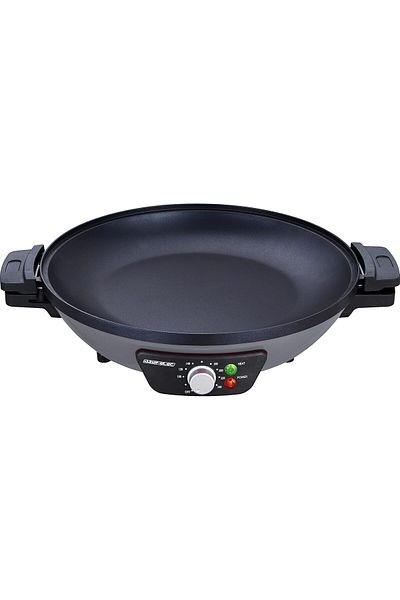 ALSAIF Electric Saj Fryer For Cooking Liver And Meat Hot Muti-cook Plate, With Removable Plate, 2200w, Grey