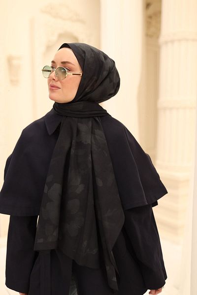 Silk Home Narcissus Pattern Naria Shawl