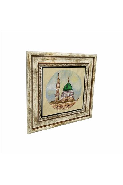 Sadrazam Kiss (Gustav Klimt, 1907) Printed Natural Stone Painting (25 X 25 Krg-169)