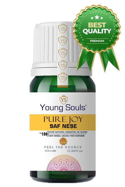 YOUNG SOULS Pure Joy Essential Oil Blend Saf Neşe Uçucu Yağ Karışımı 10 Ml