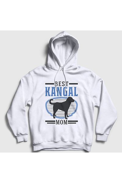 Presmono Φούτερ με κουκούλα Unisex White Kangal Mother Mom Dog Gift 538750 ττ