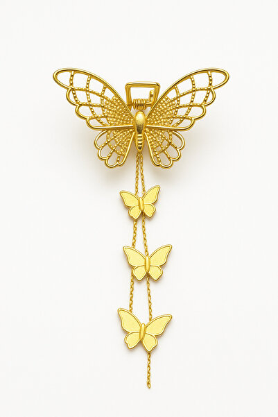 MakeWell Butterfly Charm Latch Clasps with Butterfly & Rectangle Design