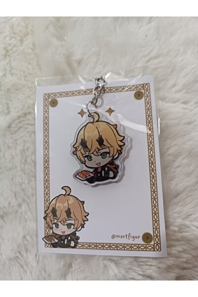 mertfigur Genshin Anime Acrylic Keychain