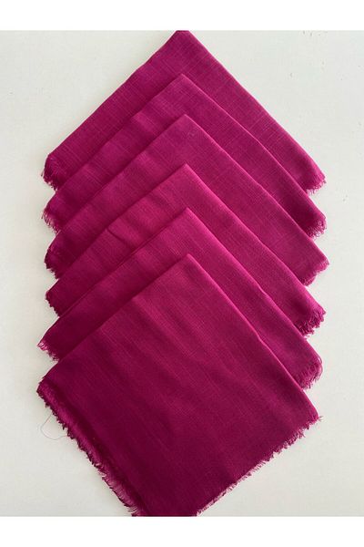 Fureya 6 Solid Color Cheesecloth Writing