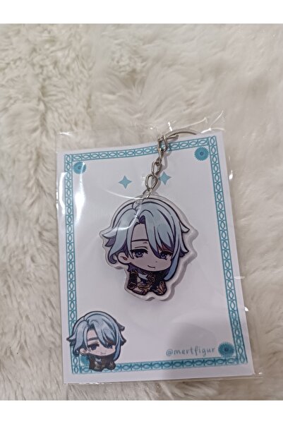 mertfigur Genshin Anime Acrylic Keychain