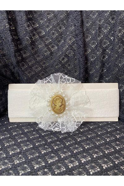 BİGÜMEX Baby Bandana 0-24 Months Embroidered Design