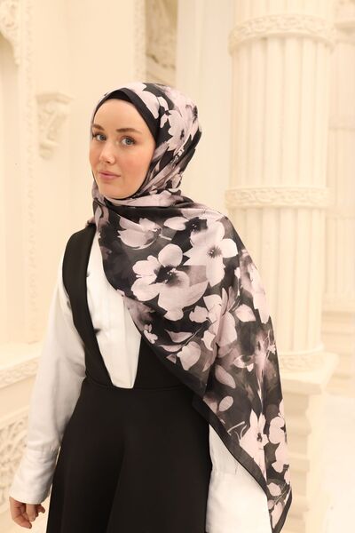Silk Home Nergis Desen Naria Şal