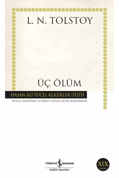 Bloomsbury Üç Ölüm - L.N Tolstoy
