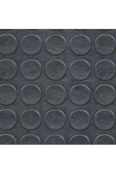 Avex Anti-Slip Rubber Mat, Rubber Linoleum for Car Floor Protection - CIRCLE model