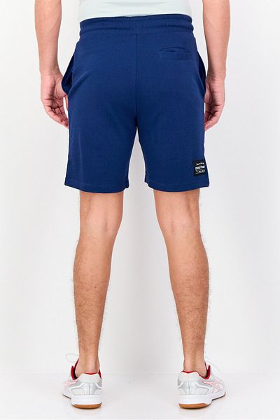 PAUL FRANK Men Graphic Print Basic Shorts, Navy Blue