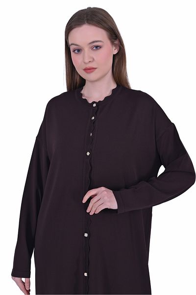 Invee INVEE 7079 كارديجان تريكو - بني