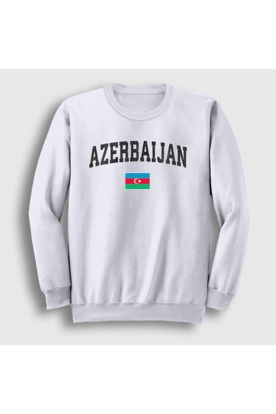 Presmono Φούτερ Unisex White Flag V2 Αζερμπαϊτζάν Αζερμπαϊτζάν 536643 ττ