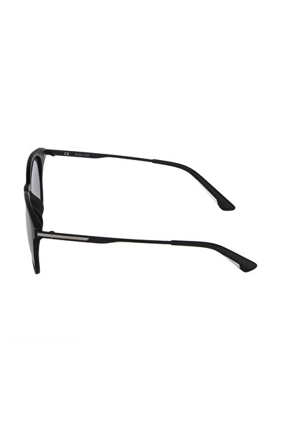 Police Polarized Oval Sunglasses Matte Black SPL 715K U28P SIze 52