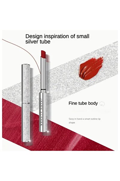 SOSYETEZGAHI Mat Yapışmaz, Uzun Süre Kalıcı,suya Dayanıklı, Hafif Lipstick Ru...