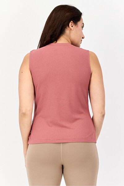 Reebok Women Sportswear Fit Sleeveless Outdoor Tank Top, Mauve