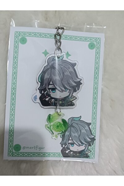 mertfigur Genshin Anime Acrylic Keychain
