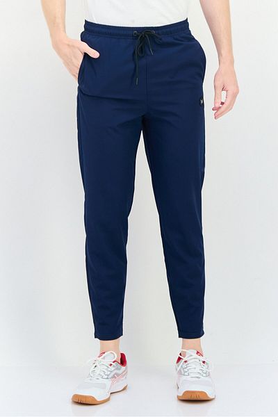 Tapout Men Sportswear Fit Brand Logo Training Track Pants, Navy