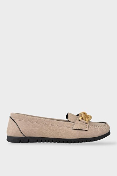 Liger Жіночі м'які балетки з пряжкою VİZON